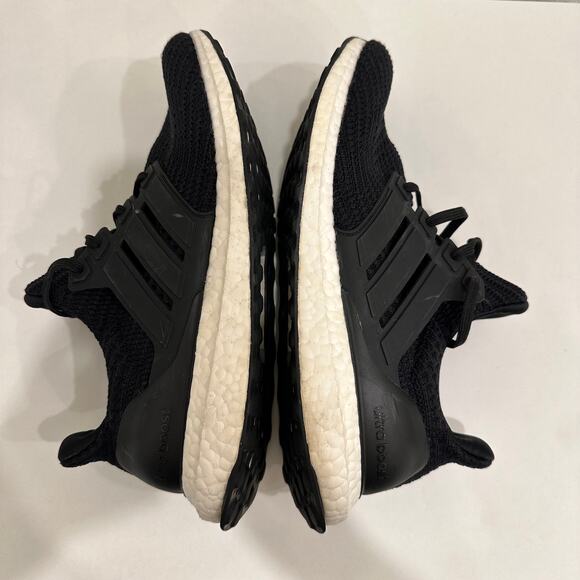 Adidas Women's Size 8 Ultraboost 4.0 Black/White Athletic Running Sneaker Shoes - Picture 5 of 9
